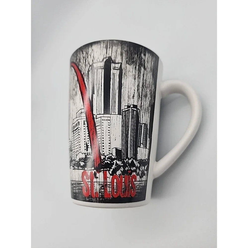 St Louis Gateway Arch Tall Large Coffee Mug St Louis Missouri